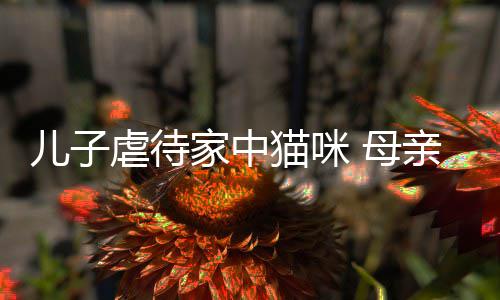 猫咪 母烂P主机儿子他砸家中虐待亲便强迫