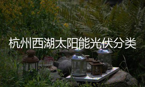 类垃西湖综述伏分方案太阳圾桶定制能光杭州