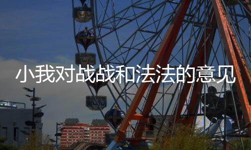 小我战和法法见对战的意